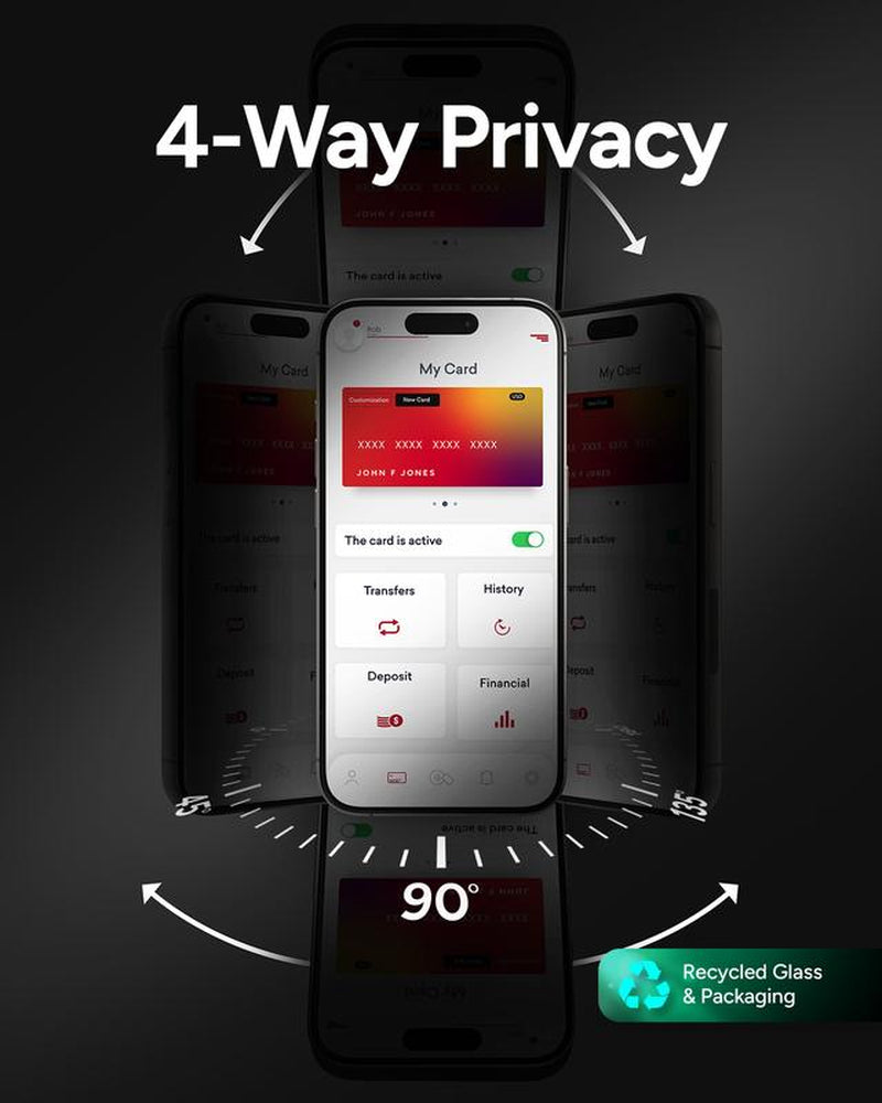 ZAGG Glass Screen Protectors for Apple Iphone Series - Strongest Protection, EZ Install, Scratch Resistant, Smooth, Crystal Clear, and Full Coverage.
